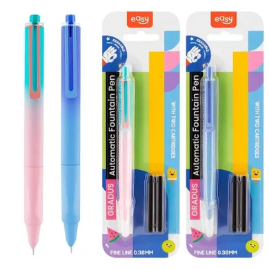 Easy, pióro wieczne wymazywalne + 2 naboje