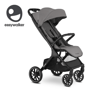 Easywalker, Jackey XL, samoskładający się wózek spacerowy z kołami XL, Marble Grey