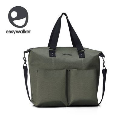 Easywalker, torba do wózka z przewijakiem i organizerem, Emerald Green