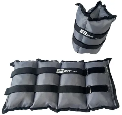 Eb fit, obciążenie na przeguby, szare, 2-5 kg