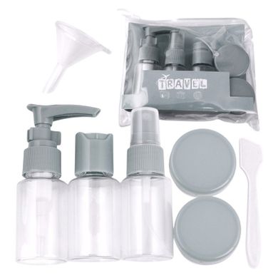 Ecarla, zestaw pojemniczków i akcesoriów podróżnych 7w1