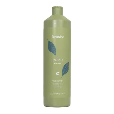 Echosline, Energy Shampoo, energizujący szampon do włosów słabych i cienkich, 1000 ml