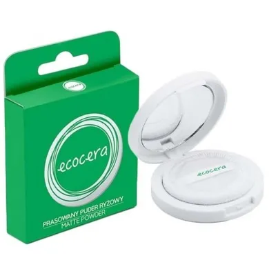 Ecocera, puder ryżowy, prasowany, Matte Powder, 10 g