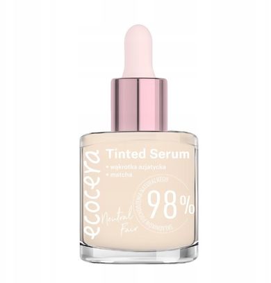 Ecocera, Tinted Serum, koloryzujące serum w podkładzie, neutral fair, 30 ml