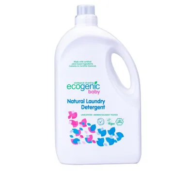 Ecogenic Baby, płyn do prania ubranek dziecięcych, bezzapachowy, 2750 ml