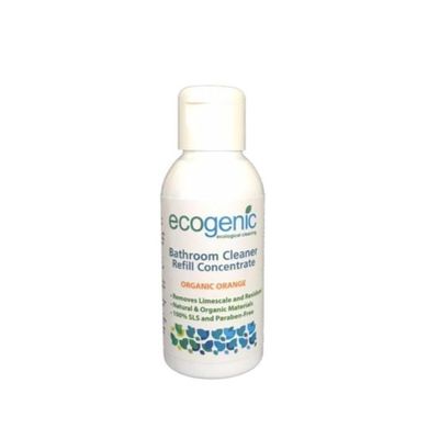 Ecogenic, płyn do czyszczenia powierzchni łazienkowych, refill, pomarańcza, 100 ml