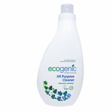 Ecogenic, uniwersalny płyn do czyszczenia różnych powierzchni, pomarańcza, 1000 ml