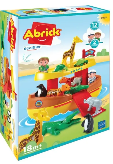 Ecoiffier, Abrick, Arka Noego, łódka, zwierzątka