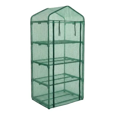 Edenia, mini szklarnia foliowa, 4 piętrowa, 49-68-158 cm