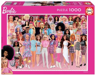 Educa, Barbie, puzzle, 1000 elementów