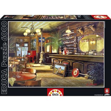 Educa, Big sky saloon, puzzle, 6000 elementów