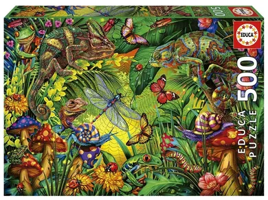 Educa, Kolorowy las, puzzle, 500 elementów