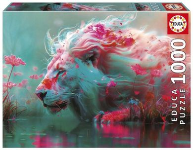 Educa, Król zwierząt, puzzle, 1000 elementów