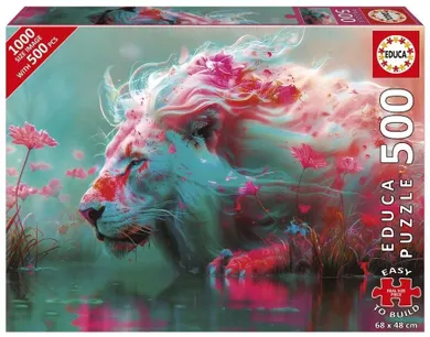 Educa, Król zwierząt, puzzle, 500 elementów