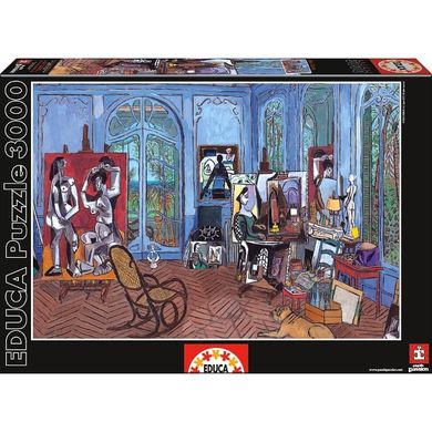 Educa, Pablo Picasso: Studio Picassa, puzzle, 3000 elementów