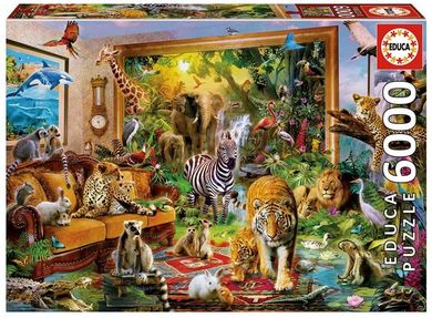 Educa, Przejście w sypialni, puzzle, 6000 elementów