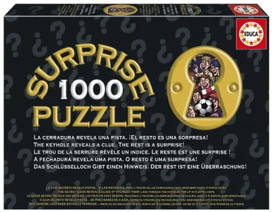 Educa, Surprise, Piłka nożna, puzzle, 1000 elementów