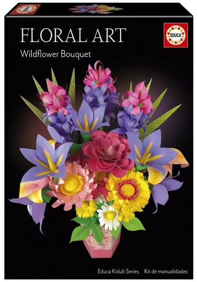 Educa, Sztuka kwiatowa, Bukiet kwiatów polnych, zestaw kreatywny