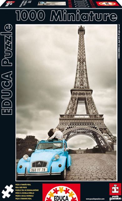 Educa, Wieża Eiffla, Paryż, puzzle, 1000 elementów