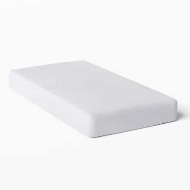 Eevi, prześcieradło, frotte, białe, 140-70 cm