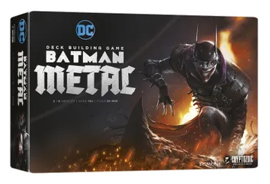 Egmont, DC Batman Metal Deck Building Game, gra karciana