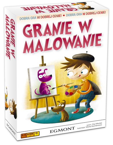 Egmont, Granie w malowanie, gra edukacyjna