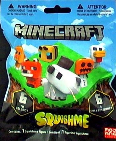 Egmont, Minecraft, SquishMe, saszetka z figurką