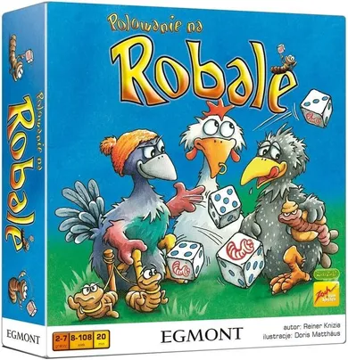 Egmont, Polowanie na robale, gra familijna
