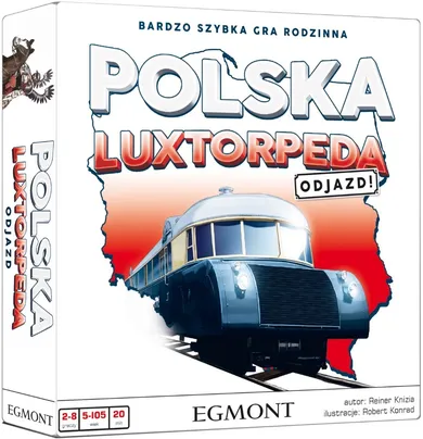 Egmont, Polska Luxtorpeda, Odjazd, gra towarzyska