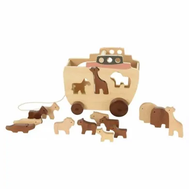 Egmont Toys, Arka Noego, drewniany sorter do ciągnięcia