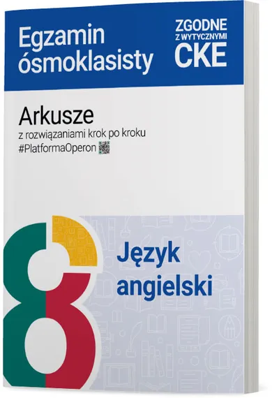 Egzamin ósmoklasisty 2025. Język angielski. Arkusze