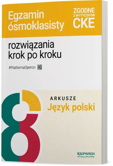 Egzamin ósmoklasisty 2025. Język polski. Arkusze