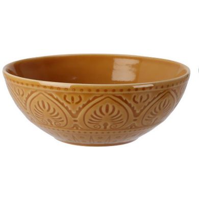 eh Excellent Houseware, ceramiczna miseczka ze żłobionym wzorem, 650 ml