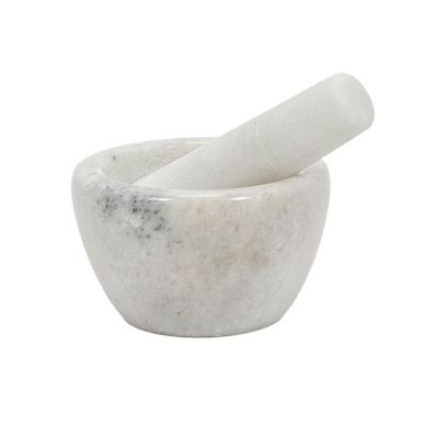 EH Excellent Houseware, Luno, moździerz marmurowy, 10 cm