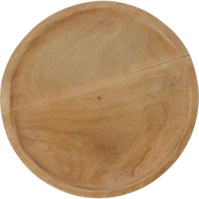 Eh Excellent Houseware, Nig, talerz drewniany, 28 cm