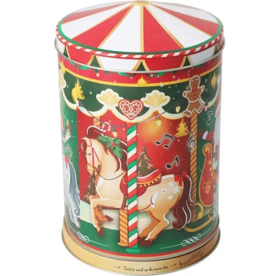 Eh Excellent Houseware, Stellari, puszka na ciastka, karuzela w parku, 13,2 cm