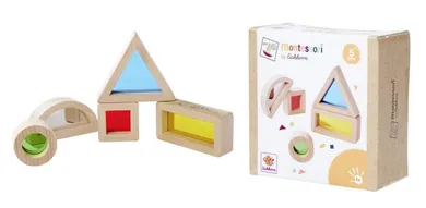 Eichhorn, Montessori, Klocki z okienkami, zestaw edukacyjny