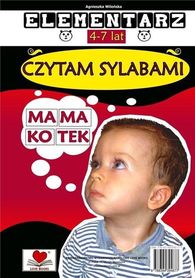 Elementarz 4-7 lat. Czytam sylabami