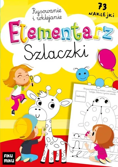 Elementarz szlaczki - rysowanie i wklejanie