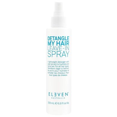 Eleven Australia, Detangle My Hair Leave-In Spray, kuracja w sprayu ułatwiająca rozczesywanie włosów, 200 ml