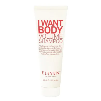 Eleven Australia, I Want Body Volume Shampoo, szampon do włosów dodający objętości, 50 ml