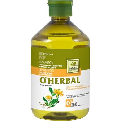 Elfa Pharm, O'Herbal, szampon do włosów cienkich i osłabionych z arniką, 500 ml