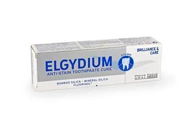 Elgydium, Brilliance&Care, pasta do zębów przeciw przebarwieniom, 30 ml
