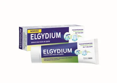 Elgydium, pasta do zębów, barwiąca płytkę nazębną, 7+, 50 ml