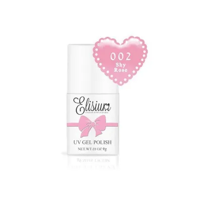 Elisium, UV Gel Polish, lakier hybrydowy do paznokci, 002 Shy Rose, 9 g