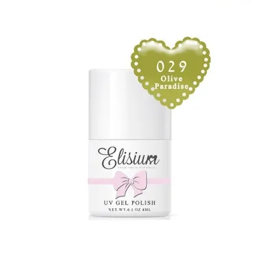 Elisium, UV Gel Polish, lakier hybrydowy do paznokci, 029 Olive Paradise, 8 ml