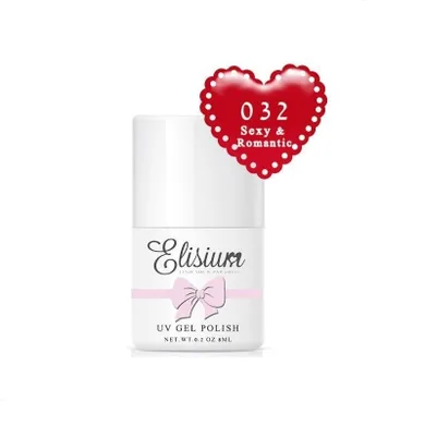 Elisium, UV Gel Polish, lakier hybrydowy do paznokci, 032 Sexy & Romantic, 8 ml