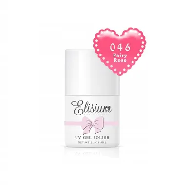Elisium, UV Gel Polish, lakier hybrydowy do paznokci, 046 Fairy Rose, 8 ml