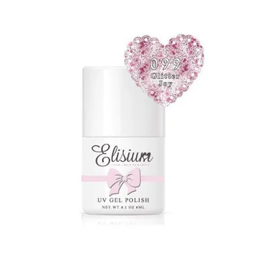Elisium, UV Gel Polish, lakier hybrydowy do paznokci, 099 Glitter Joy, 8 ml