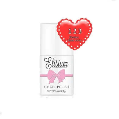 Elisium, UV Gel Polish, lakier hybrydowy do paznokci, 123 Hotter Than Ever, 9g